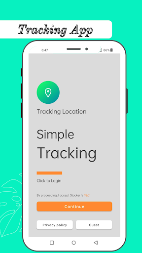 Android application Tracking - App screenshort