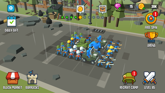 Stick Army: World War Strategy 1.3.7 Apk + Mod 4