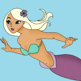Little Mermaid interactive icon