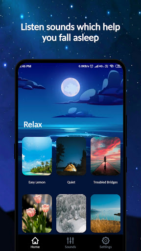 Android application Sleep Sounds & Meditation screenshort
