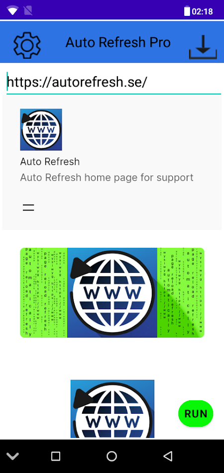 #2. Auto refresh (Android) Przez: AndreasDev
