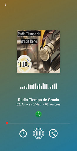 Android application Radio Tiempo de Gracia screenshort