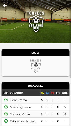 TORNEOS ESTACIÓN SUR Screen 2
