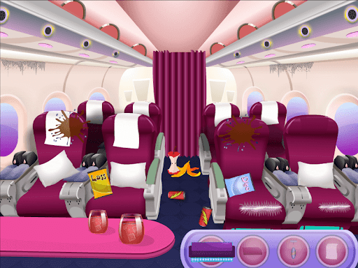 Android application Holiday Airplane Cleaning screenshort