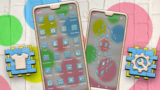 Brick Painting Theme Screen 2