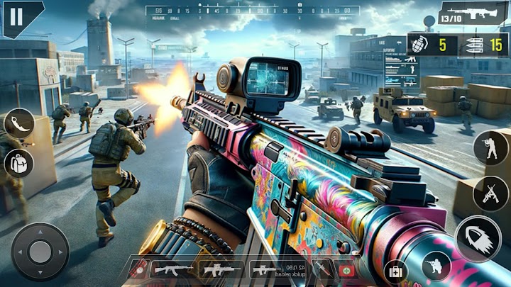 Fps Gun Games Offline 3d
