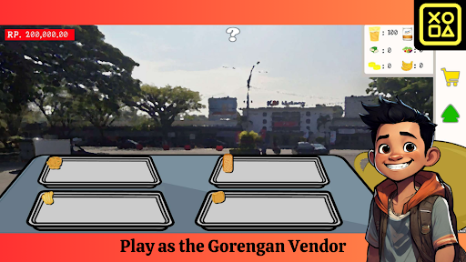 Android application Gorengan Simulator screenshort