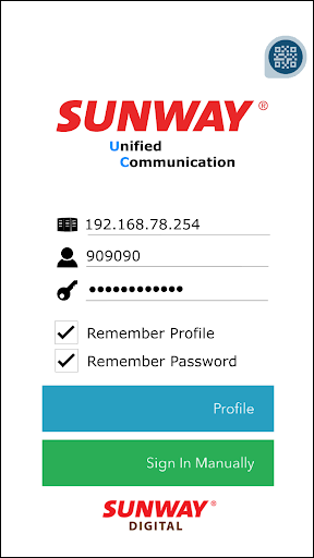 Sunway Unified Communication Screen 2