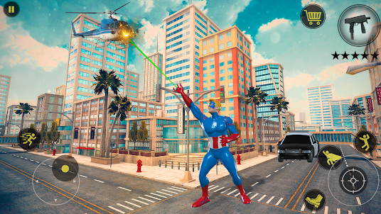 Captain Super Rope : City Hero