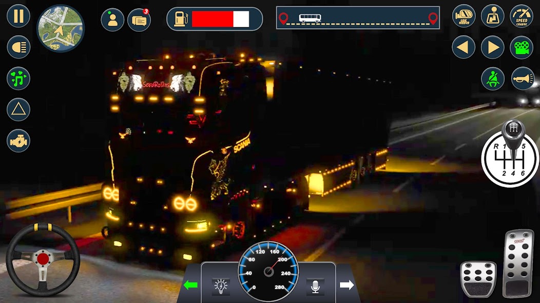 truk simulator: trek permainan 1.0 APK + Mod (Unlimited money) untuk android