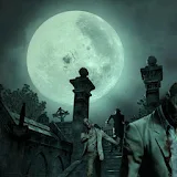 Zombie Graveyard Live Wallpape icon