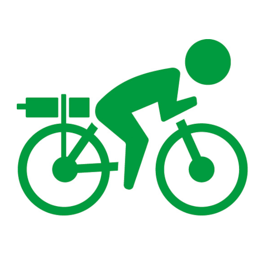 Fietsend Naar Je Werk logo