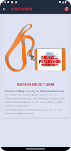 Drums and Percussion Event-App