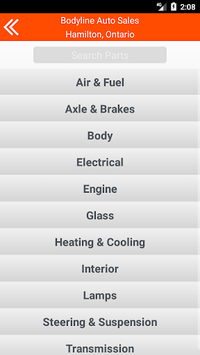 Bodyline Auto Recyclers Screen 2