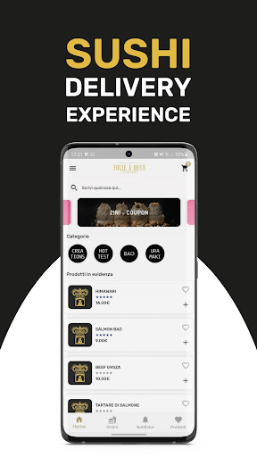 Folie À Deux | Sushi delivery Screen 2
