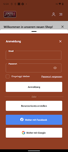 Joker Service Screen 2