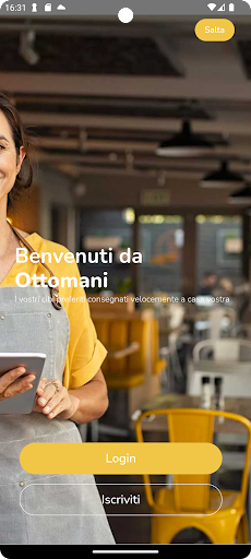Android application Pizzeria Kebab Ottomani screenshort