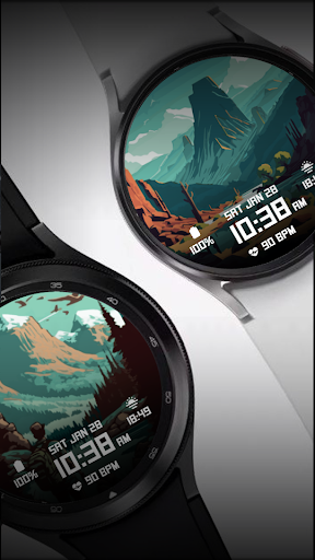 Mountain Landscape Screen 3