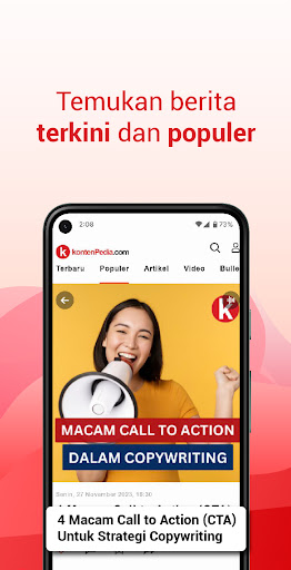 Kontenpedia Screen 2