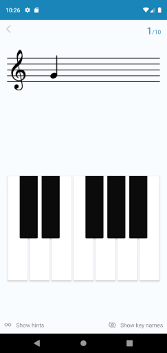 Music Note Reading Screen 2