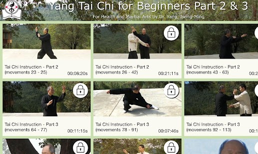 Yang Tai Chi for Beginners 2&3 Tangkapan layar