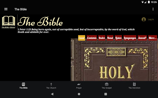 Screenshot of The Bible.Global