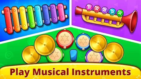 Baby Games: Piano & Baby Phone - Screenshot Image