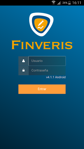 Android application Finveris screenshort