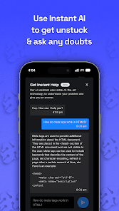 Captura 5 codedamn | Learn programming android