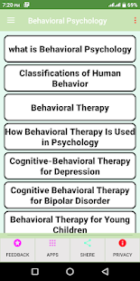 Behavioral Psychology
