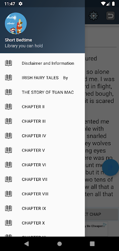 Android application Short Bedtime Stories screenshort