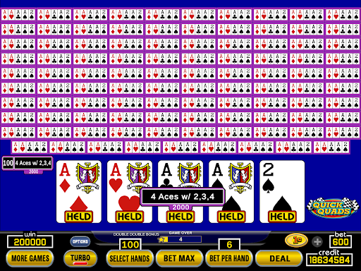 Hundred Play Draw Video Poker 19