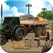 Farm Tractor Driving: Tractor Games, Cargo Tractor