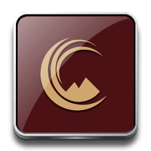Slipped C Burgundy - Icon Pack 1.5 Icon