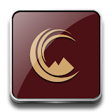 Slipped C Burgundy - Icon Pack icon