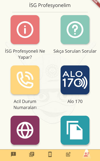 Android application ISGInfo Assist screenshort