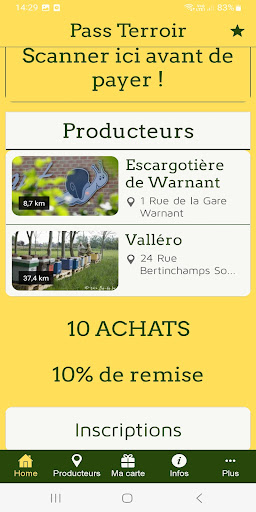 PASS TERROIR Screen 2