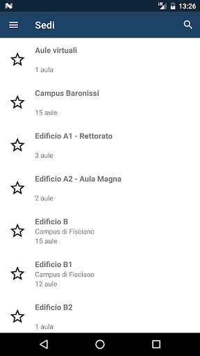 UNISA Lezioni Screen 2