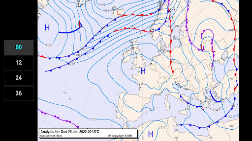 Sailor Surface Pressure Charts