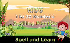 Kids 1 to 20 Numbers Spellingのおすすめ画像1
