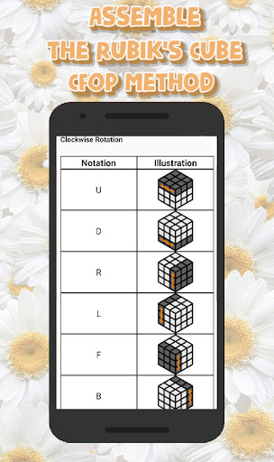 CubeSolver Pro - CFOP Method Screen 2