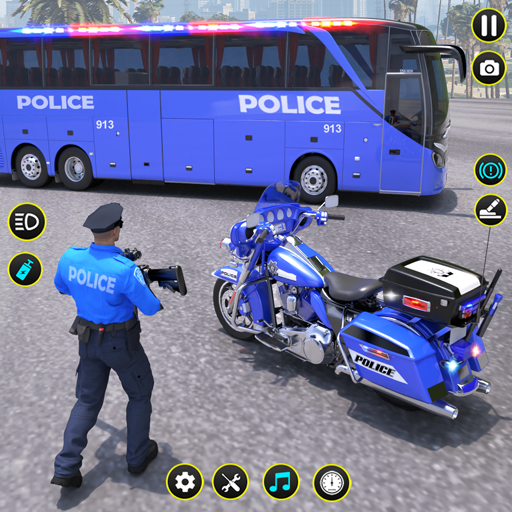 US Police Moto Bike Games logo