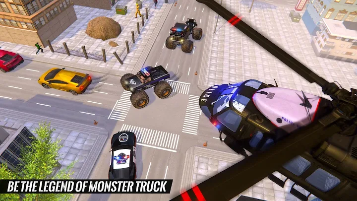 Police Monster Truck Car Games APK