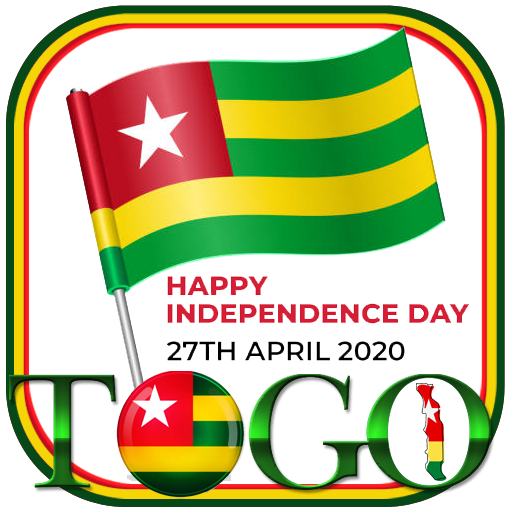 Togo Independence Day Stickers