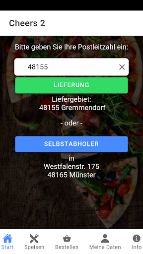 Android application Cheers2 screenshort