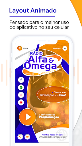 Rádio Alfa e Ômega Screen 3