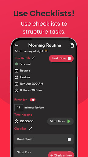 Task Trackr - Tasks & Routines Screen 3
