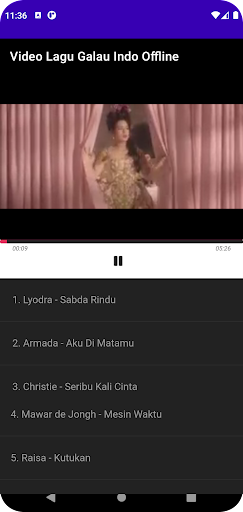 Video lagu galau indo offline Screen 3