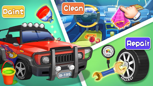 ??️Car Beauty Salon - Wash, Clean & Repair Game  screenshots 1