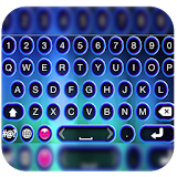 Neon keyboard icon